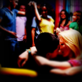risky sex bar scene