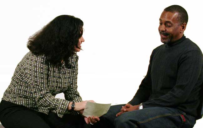 Sylvia getting David's informed consent