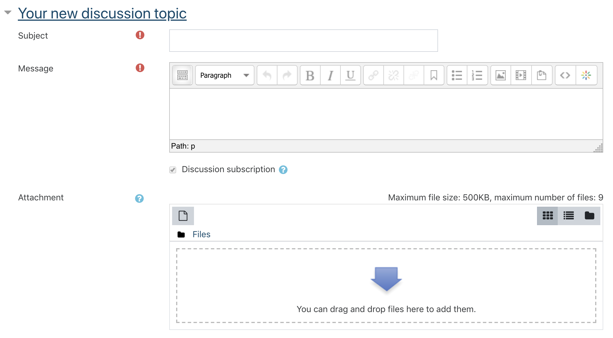 forum attachment