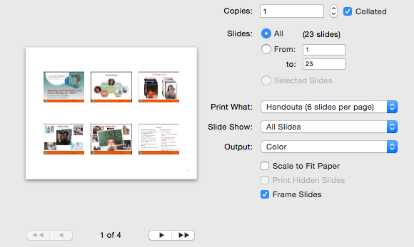 ppt handouts